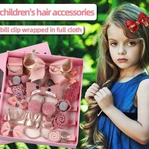 Pink Hair Accessories Set for